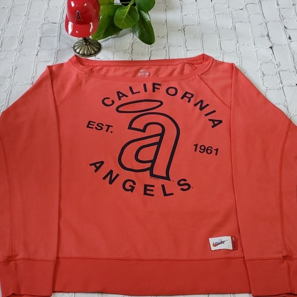 CALIFORNIA ANGELS LONG-SLEEVE SHIRT